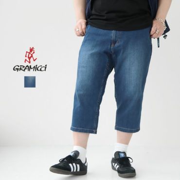 Gramicci(グラミチ) ストレッチデニムミドルカットパンツ(GMP4