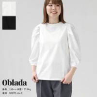 Oblada(オブラダ) シャーリングTシャツ(S2310CU01)