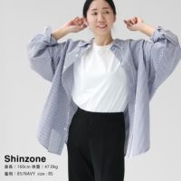 SHINZONE(シンゾーン) DADDYシャツ ストライプ(24MMSBL08)