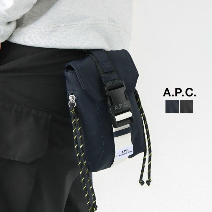 【関税送料込】A.P.C. Recuperation クロスボディ ポーチ α crossbody pouch recuperation | A.P.C.