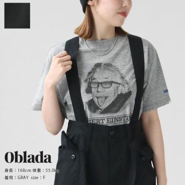 Oblada オブラダ アインシュタインTシャツ Oblada(オブラダ) アインシュタイン Tシャツ