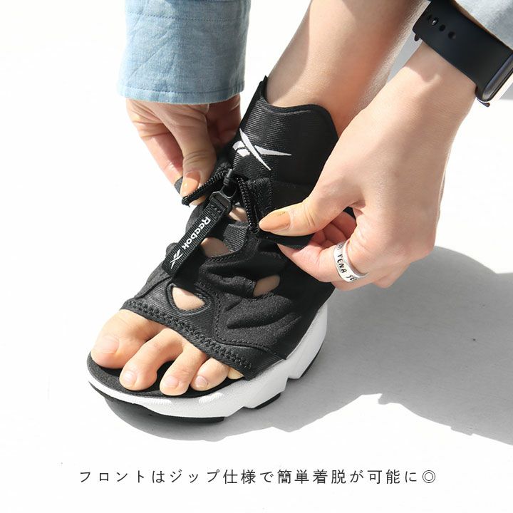Reebok(リーボック) インスタポンプフューリー サンダル ジップ
