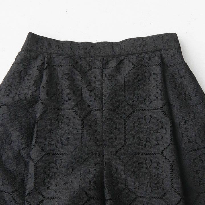 marmors(マルモア) レース ワンタック キュロットパンツ