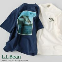 L.L.Bean(エルエルビーン) ビーンズ1980 ショートスリーブ カタログトラウトTEE(4275-6066)