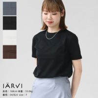 jarvi(ヤルヴィ) 60/2天竺 半袖Tシャツ(JC23002)
