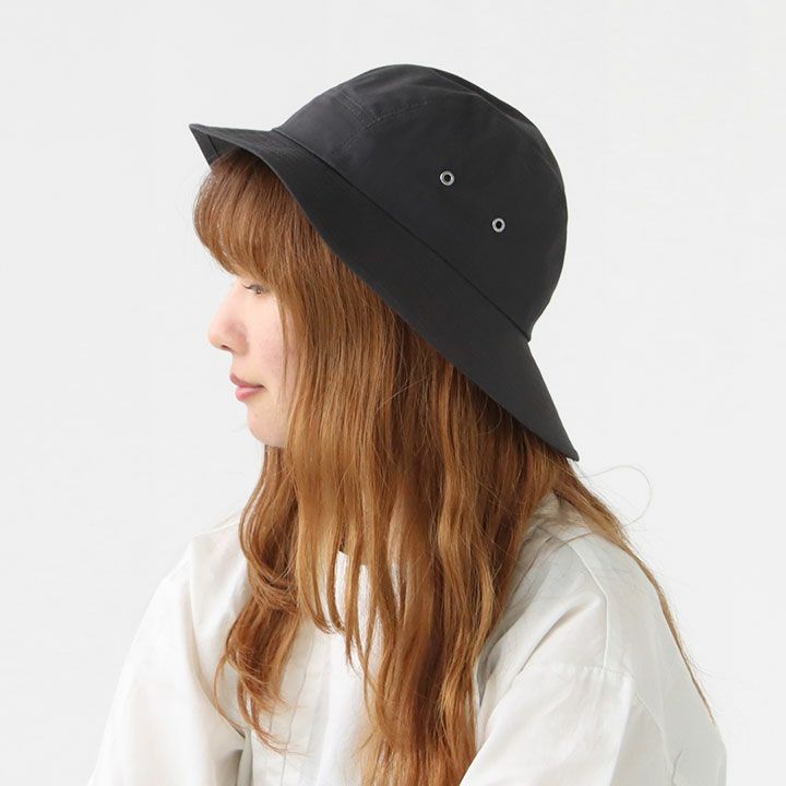 MHL.(エムエイチエル) DENSE COTTON NYLON ハット(595-4176501