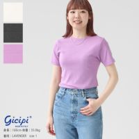 gicipi(ジシピ) CRISTALLO クルーネックTシャツ