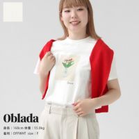 Oblada(オブラダ) チューリップTシャツ(M2410CU12)