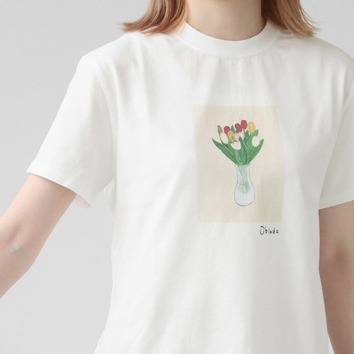 CINCH oblada　シンチ　オブラダ　チューリップ　Tシャツ　2024SS CINCH oblada シンチ オブラダ チューリップ Tシャツ 2024SS