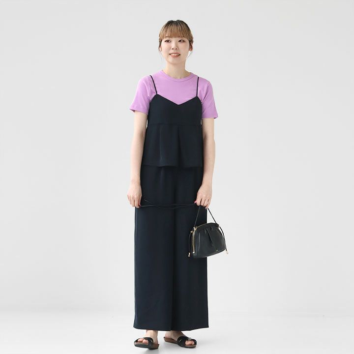 未使用級 タグ付 2024✨Ballsey パフィーツイルペプラムオールインワン Ballsey(ボールジィ) パフィーツイル ペプラムオールインワン(11-06-42