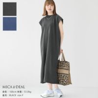 MICA & DEAL(マイカ＆ディール) ピグメントバイオノースリーブワンピース(0124204082)