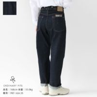 Ordinary fits(オーディナリーフィッツ) ユニセックス TYPE WIDE/ONE WASH デニムパンツ(119OW)