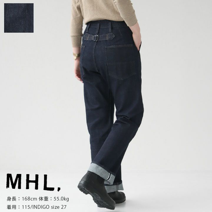 MHL.(エムエイチエル) CANTON デニム パンツ(595-4240502)の通販｜NEWS 