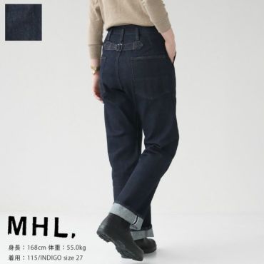 MHL.(エムエイチエル) CANTON デニム パンツ(595-4240502)の通販｜NEWS(ニューズ)公式オンラインショップ