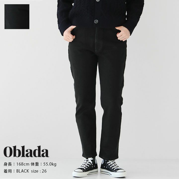 Oblada(オブラダ) USUAL JEANS レザーライク(F2410DP04)の通販｜NEWS 