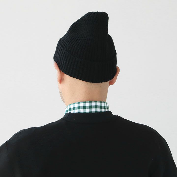 and wander(アンドワンダー) SHETLAND WOOL ニットキャップ(5744286196