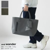 and wander(アンドワンダー) PE/CO トートバッグ(5744975214)