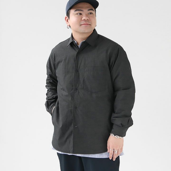 新品 nanamica 直営店限定 インサレーション シャツジャケット S　Ⓗ nanamica(ナナミカ) インサレーションシャツジャケット(S24FG053)の