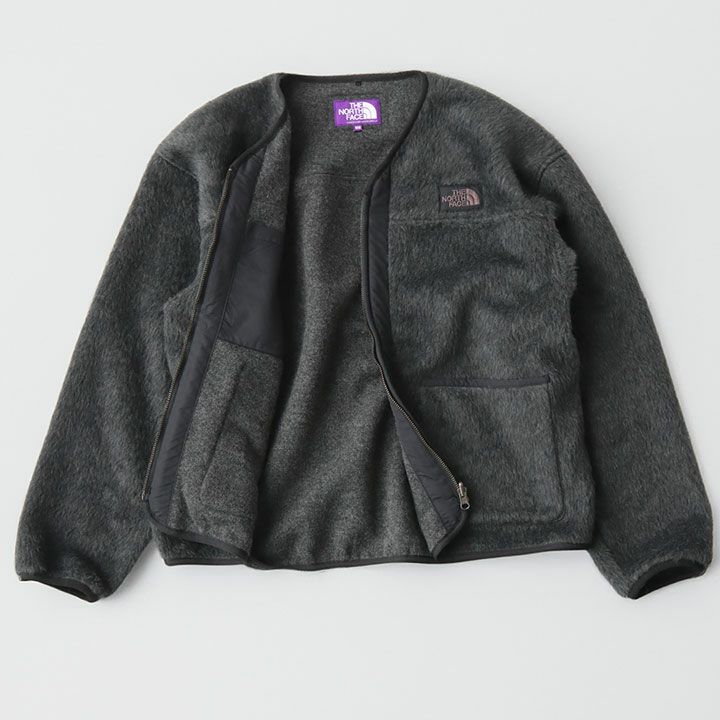 NT6254N THE NORTH FACE PURPLE LABEL Field Crew Neck Sweater