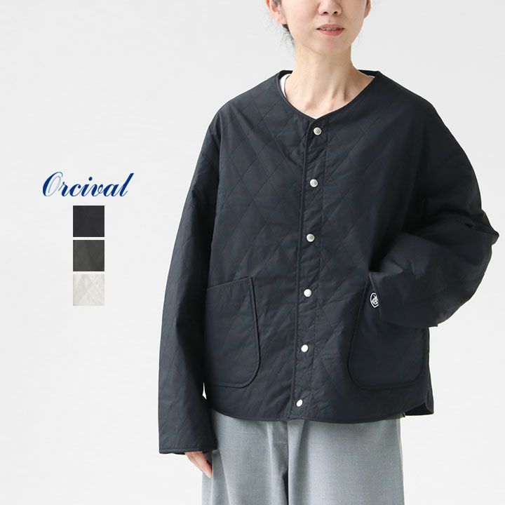 ORCIVAL オーシバル｜コットンタイプライター ショートブルゾン OR