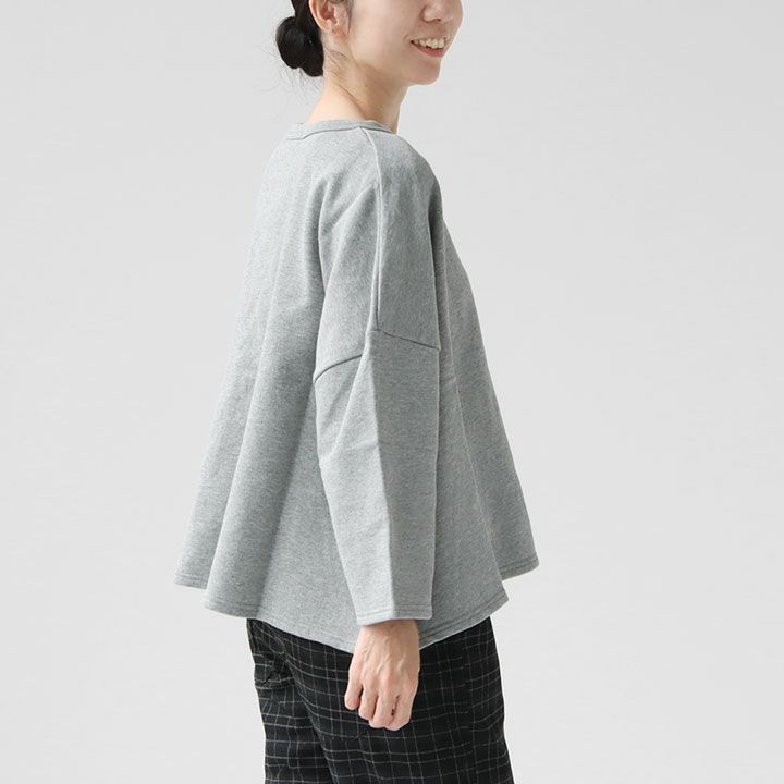 NARU(ナル) 30/10セントラル裏毛 ワイドプルオーバー(656011)の
