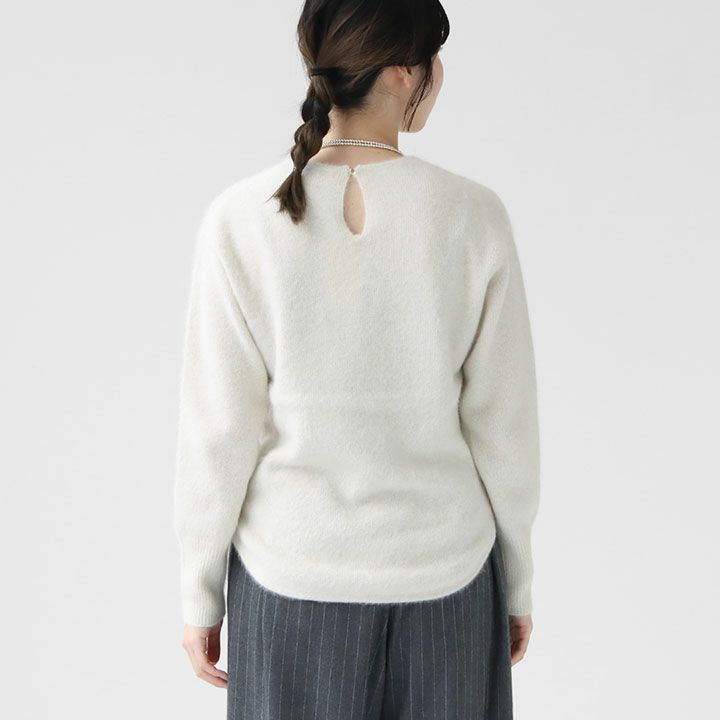 24AW DES PRES デプレ フォックスカシミヤ クルーネックプルオーバー DES PRES(デ・プレ) フォックスカシミヤ クルーネックプルオーバー(22