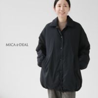 MICA & DEAL(マイカ＆ディール) ステンカラーダウンコート(0124407288)