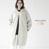 MICA & DEAL(マイカ＆ディール) フーデットファーコート(0124407274)