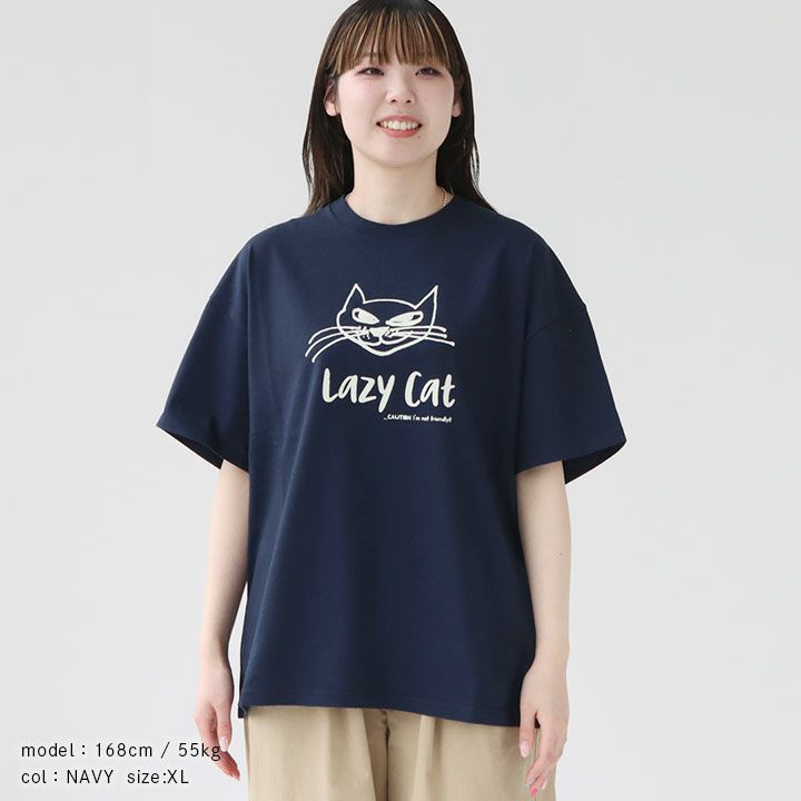 【chimala】LAZY CAT TEE chimala(チマラ) LAZY CAT Tシャツ(CS39-K001CML)の通販|NEWS