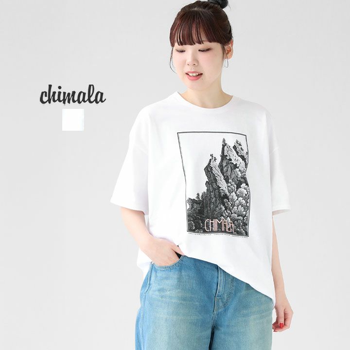 chimala(チマラ) CHIMALA MOUNTAIN Tシャツ(CS39-K002CML)