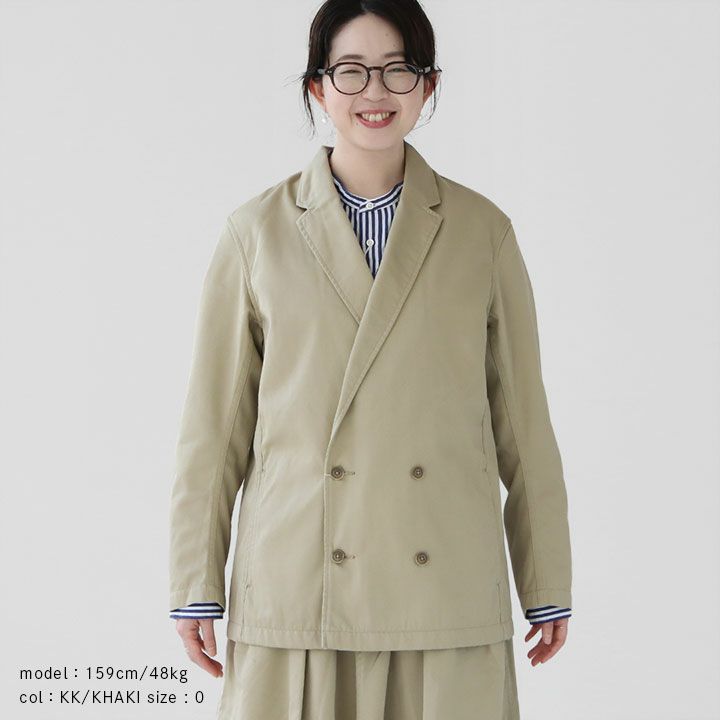 ○★新品未使用　nanamica（ナナミカ）　チノジャケット　S　グレー nanamica (ナナミカ) WINDSTOPPER Chino Crew Jacket / ウィンド