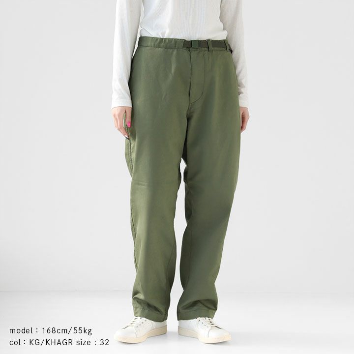 TNFパープルレーベル　チノパン オリーブグリーン　34 THE NORTH FACE PURPLE LABEL Chino Wide Tapered Field Pants