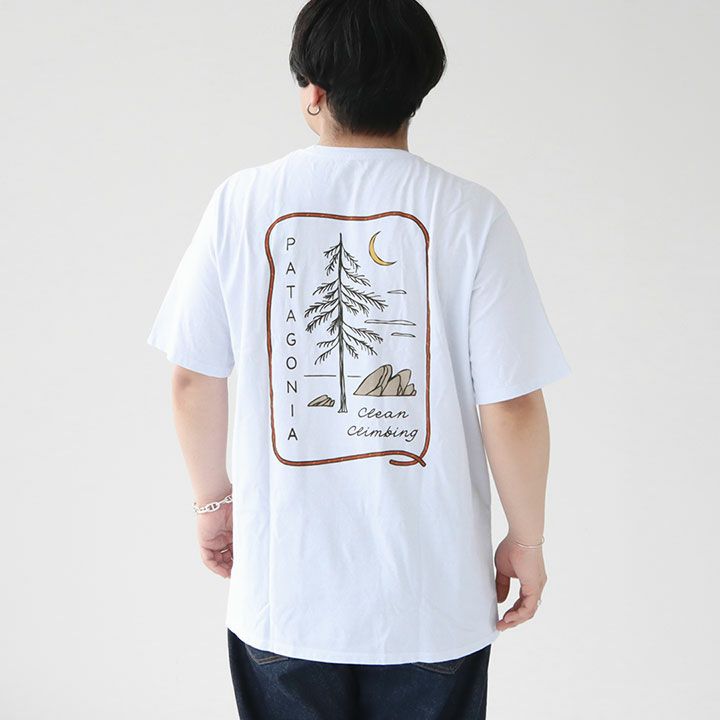 【patagonia】クリーン クライム Tシャツ 自然を感じるエコ素材 ◇パタゴニア クリーンクライミング50周年アイテム紹介