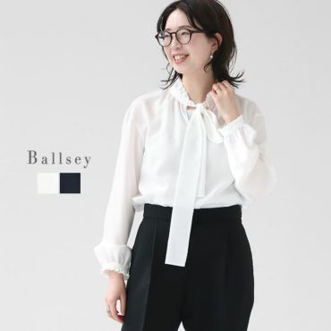 Ballsey(ボールジィ) グロスアムンゼン フリルカラーリボン