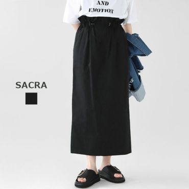 SACRA(サクラ) ドライギャバジンスカート(125123121)