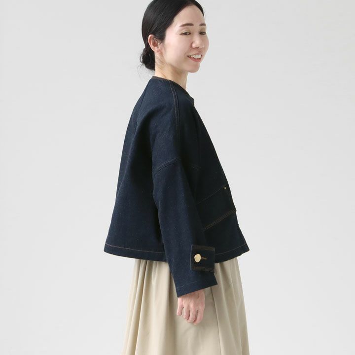 MACKINTOSH(マッキントッシュ) HUMBIE ノーカラーデニム