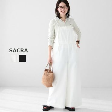 SACRA コーデュロイ ジャンパースカート サクラ