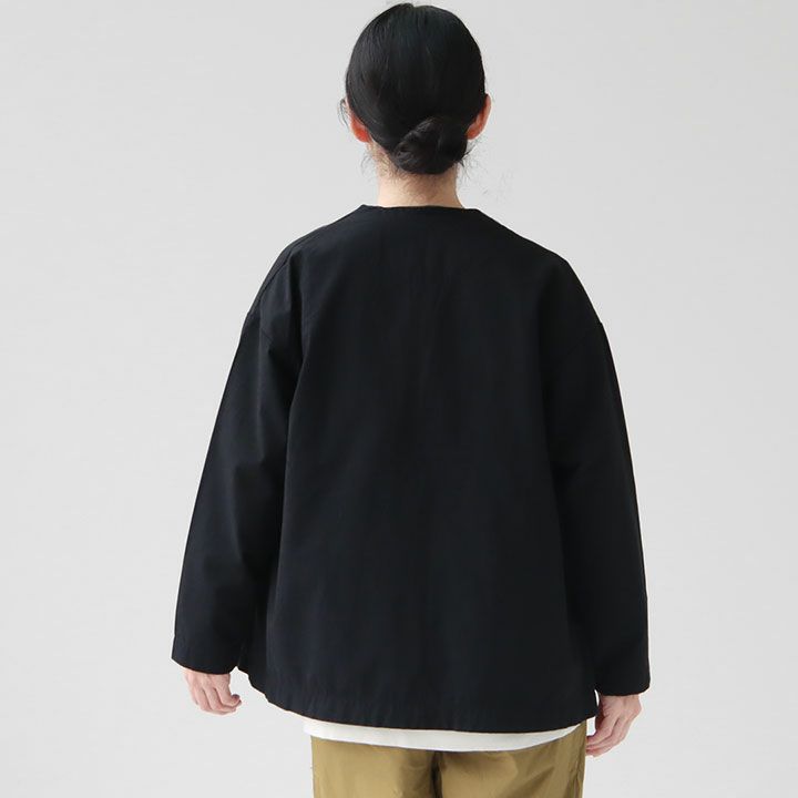 PRIT(プリット) 綿麻ストレッチ トッパージャケット(P81528)の