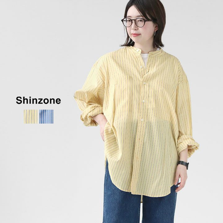 STAND COLLAR DADDY SHIRT – Shinzone