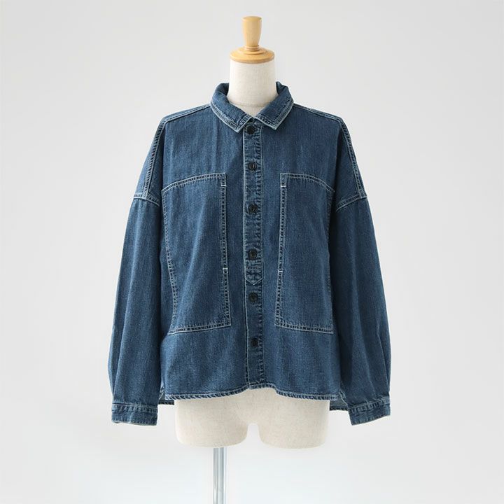 D.M.G(ディーエムジー) 7ozデニム プリズナーデニムジャケット(18-632E