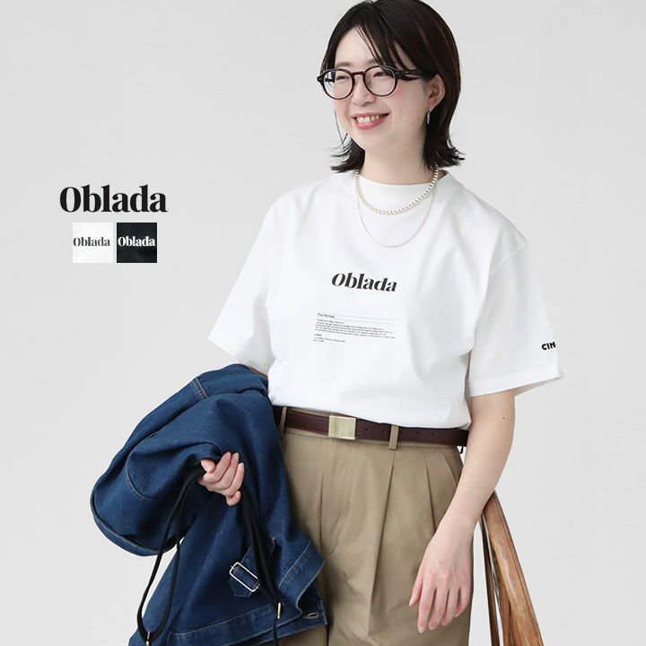 oblada / オブラダ別注HELLO TSH 新品未使用タグ付き Oblada オブラダ RAFFLE SHIRT CHECK チェック ラッフルシャツ