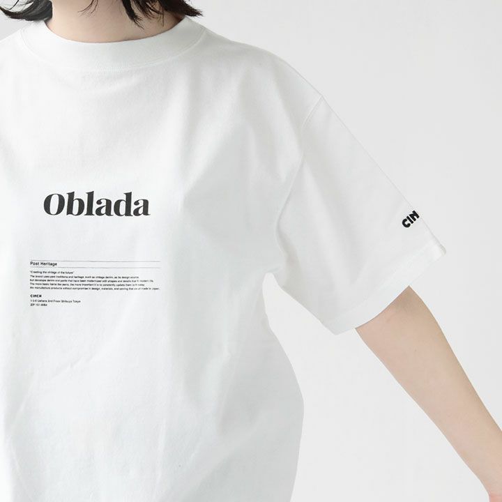 Oblada(オブラダ) NEWS別注 OBLADA ロゴTシャツ(OBLADA-NEWST)の