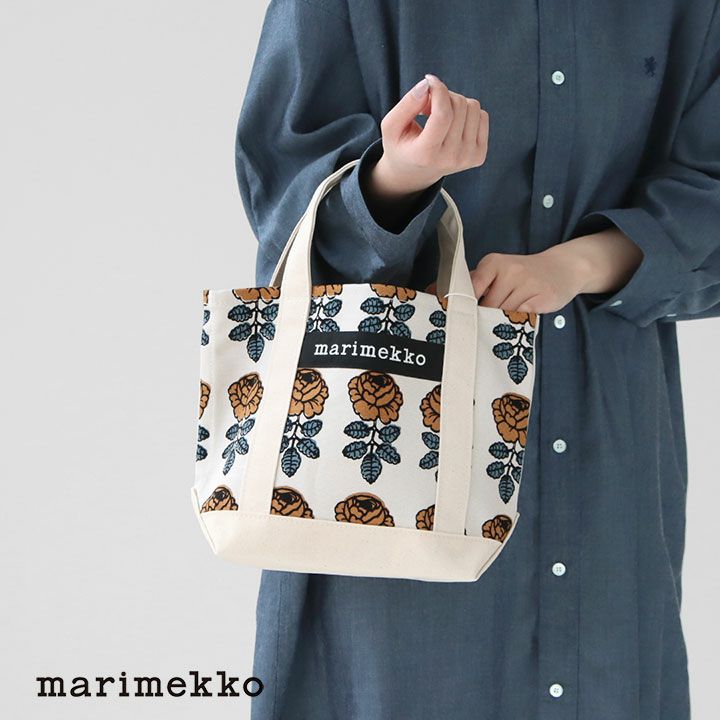 marimekko(マリメッコ) Seidi Vihkiruusu トートバッグ(52259-94165)の