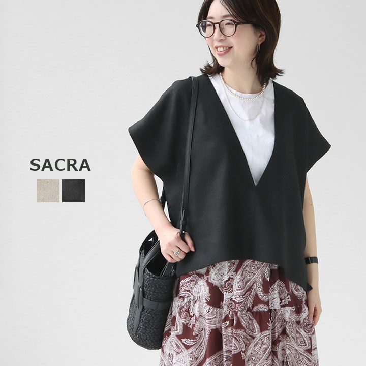 SACRA(サクラ) ラスティックリネン トップス(125218071)の通販