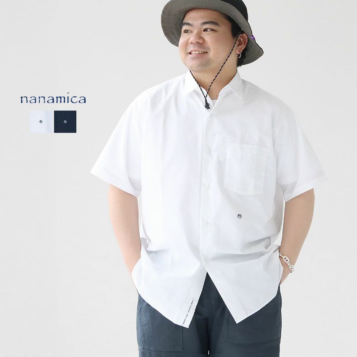 nanamica(ナナミカ) レギュラーカラー ウィンドショートスリーブ