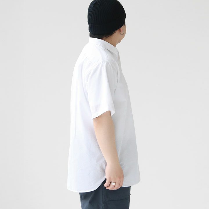 nanamica(ナナミカ) レギュラーカラー ウィンドショートスリーブシャツ