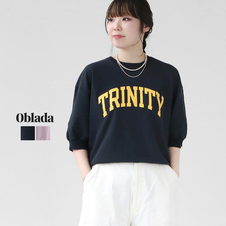 Oblada(オブラダ) HALF SLEEVE スウェットシャツ(M2510CU10)の通販