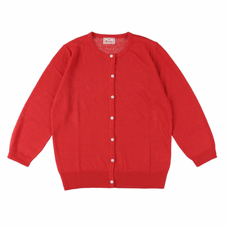 [定番] mao made (マオメイド) カーディガン クルーネック UVカット リネン 511109 mao made｜UVカット リネン クルーネック カーディガン 511109