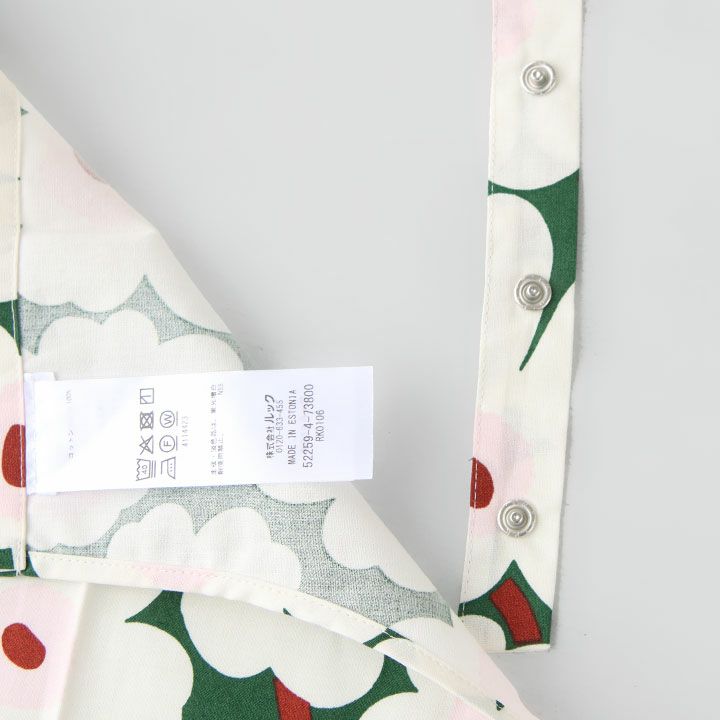 新品未使用　マリメッコ　tori エプロン marimekko(マリメッコ) Mini Unikko エプロン(52259-73800)の