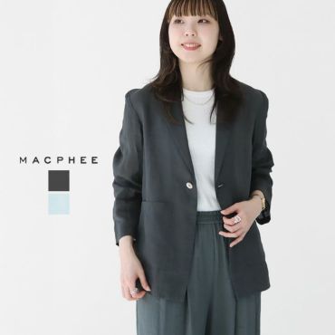 MACPHEE(マカフィー) ラミーソリッド シングルジャケット(12-07